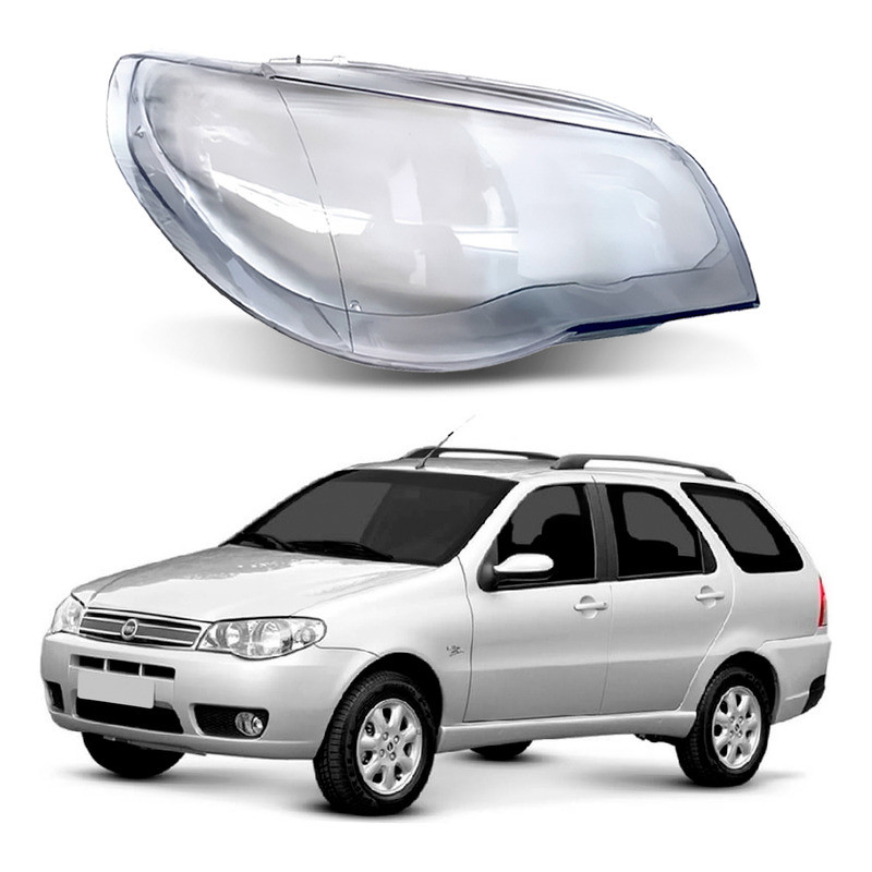 Lente Farol Dianteiro Direito Palio Weekend 1.4 2005 A 2010 em Oferta na Shopee