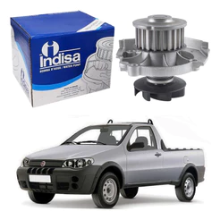 Bomba Dagua Indisa Fiat Strada 1.4 8v Fire 2004 A 2010