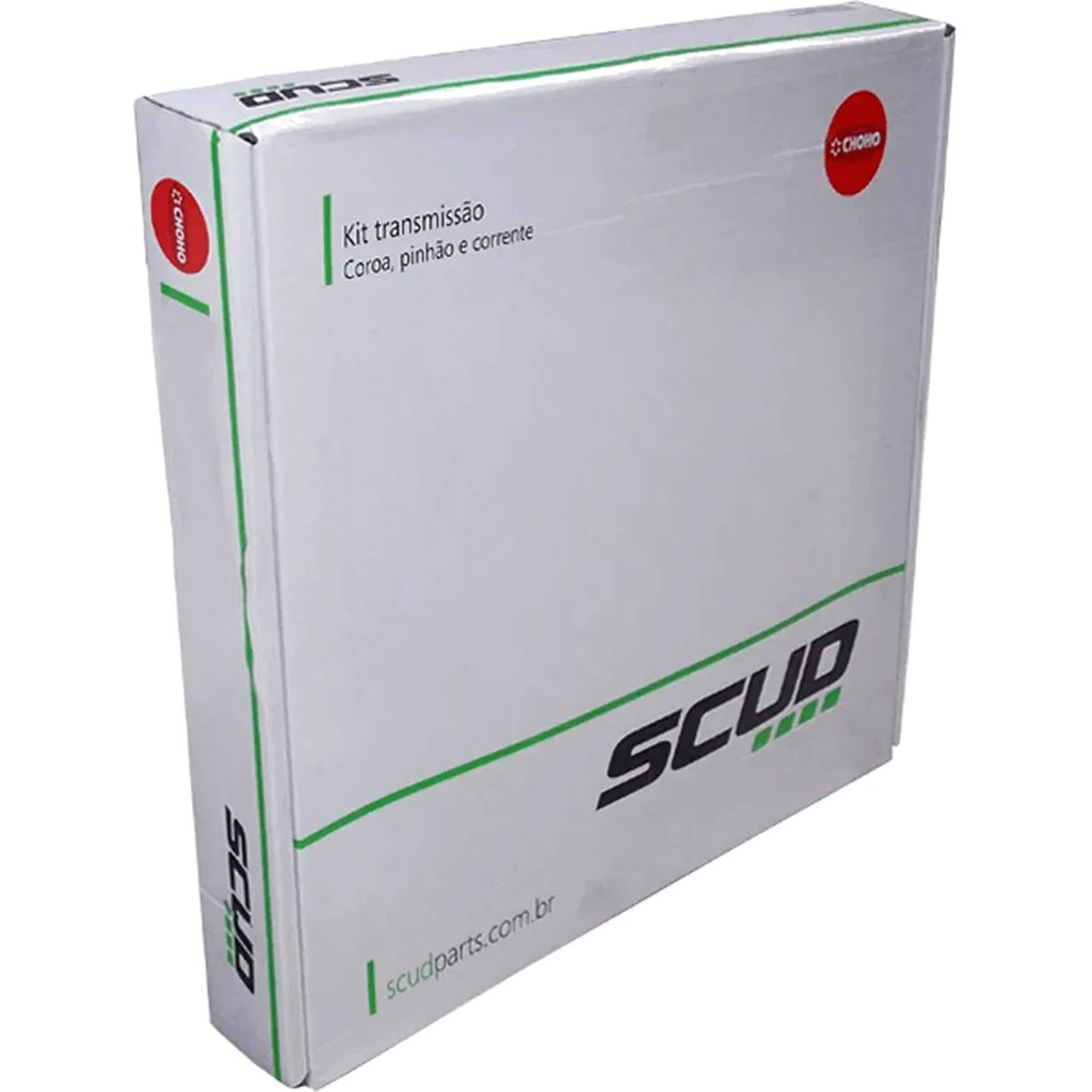 KIT TRANSMISSÃO RELAÇÃO SCUD TITAN 150 2004-15 SEM RETENTOR