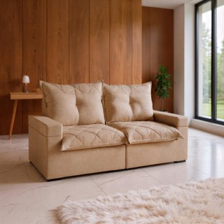 Sofá 2 Lugares Reclinável 1,90m Tera Bom Pastor em Oferta na Shopee