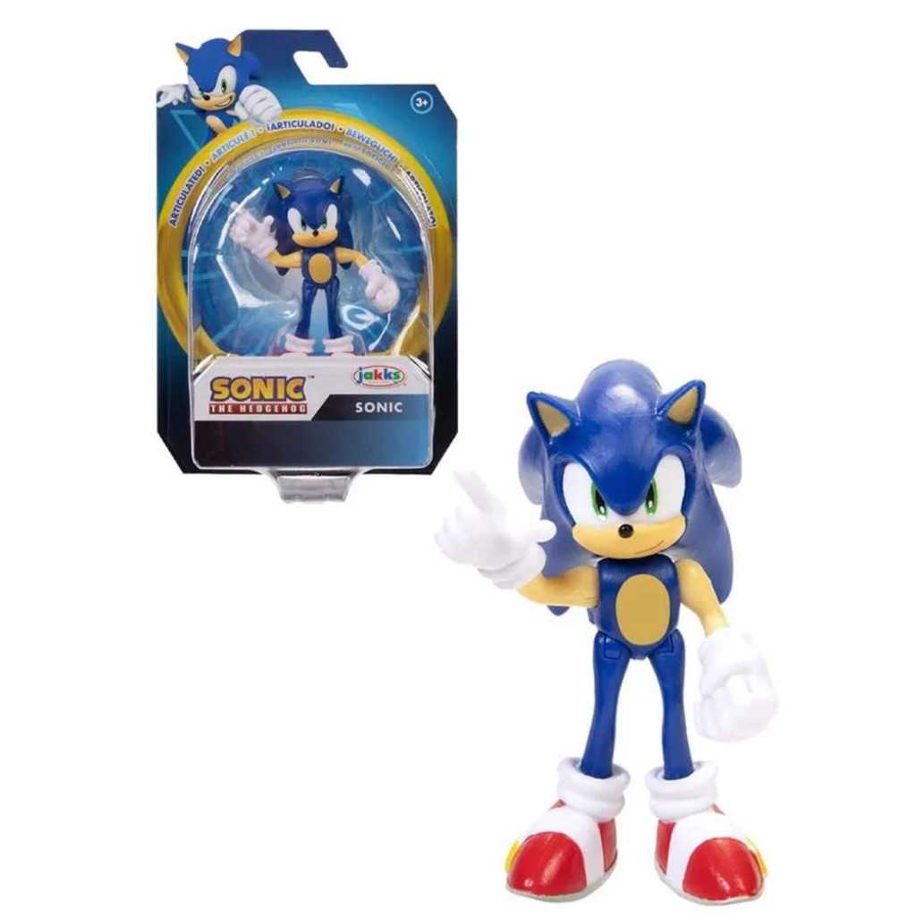 Brinquedo Infantil Boneco Sonic Moderno 2,5" Sunny - 004559 em Oferta na Shopee