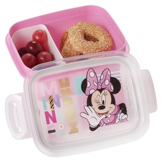Marmita Hermética Minni Rosa Divisória Lancheira Plasútil em Oferta na Shopee
