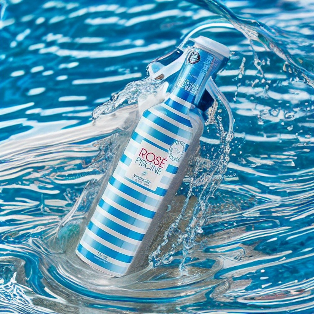 VINHO ROSE PISCINE STRIPES 750ML — imagem 2 de 2