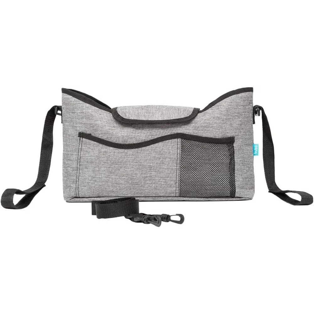 Organizador Para Carrinho De Bebê Buba Cinza Com Bolsos Prático E Compacto Com Alças Ajustáveis Universal em Oferta na Shopee