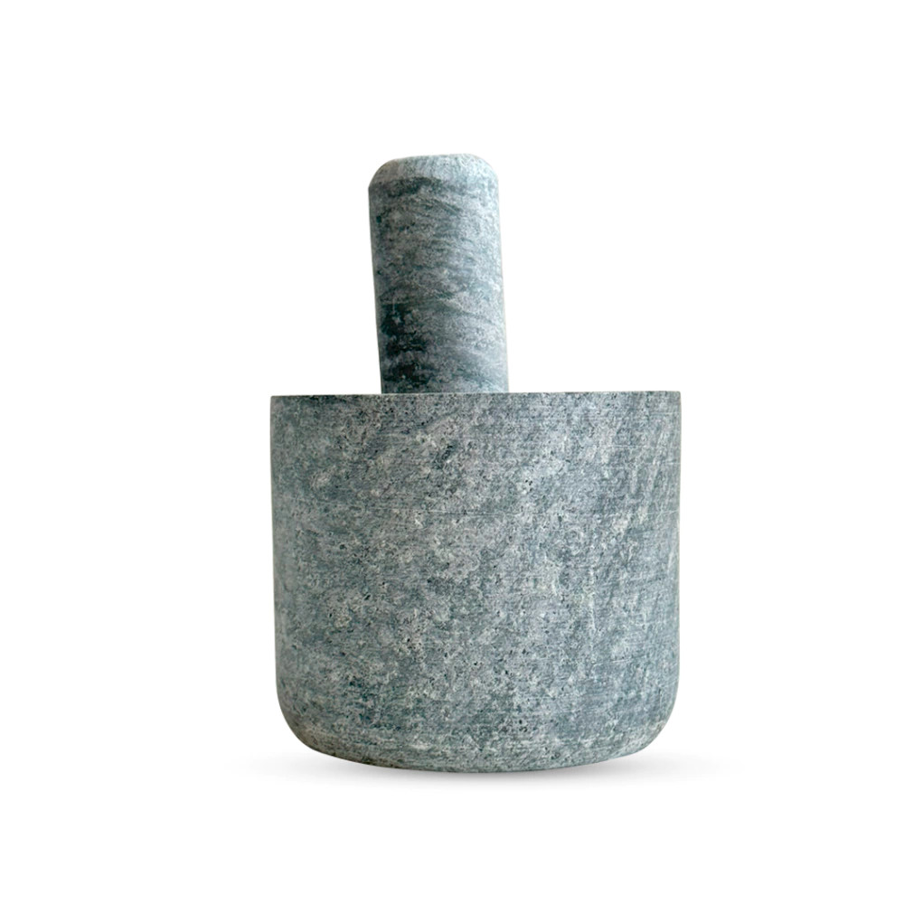 Pilão De Pedra Sabão Almofariz G Socador De Alho Ideal Para Macerar Ervas E Preparo De Caipirinhas