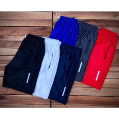 Bermudas Masculinas Básicas Lisas Diversas Cores