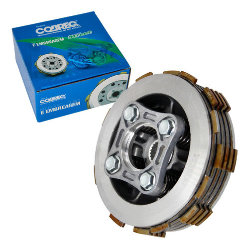 Kit Embreagem 4 Molas Cg Fan Bros 160 Xre 190 Todas Cobreq em Oferta na Shopee