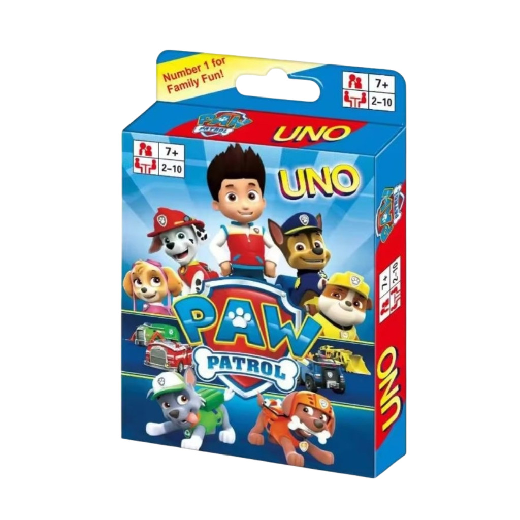 Jogo de Cartas UNO – Patrulha Canina (Paw Patrol)
