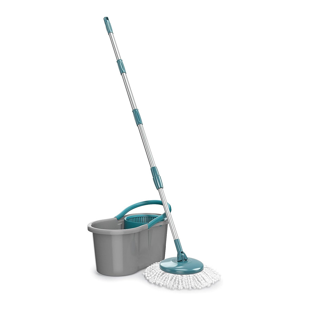Mop Giratório Fit 5010 Cinza e Verde Flash Limp 