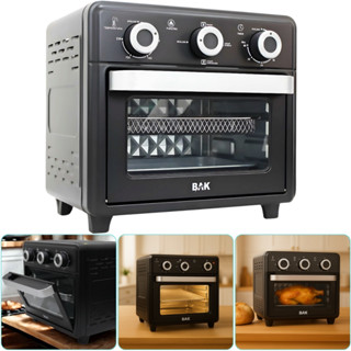 Air Fryer Forno Elétrico Potencia de 1000W Temperatura 90 a 230°C Ideal Para Fazer os Melhores Assados Grelhados Dourado em Oferta na Shopee