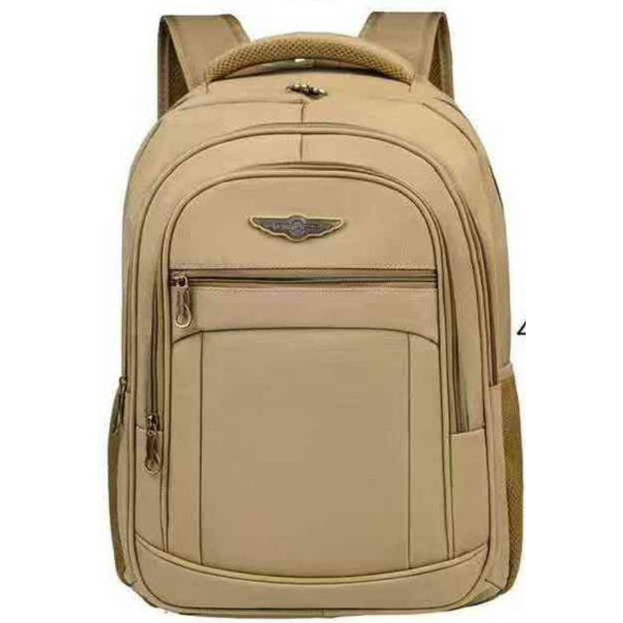 Mochila De Lona Alta Qualidade C/Repartição De Notebook Resistente Grande Capacidade Luxor De Viagem em Oferta na Shopee