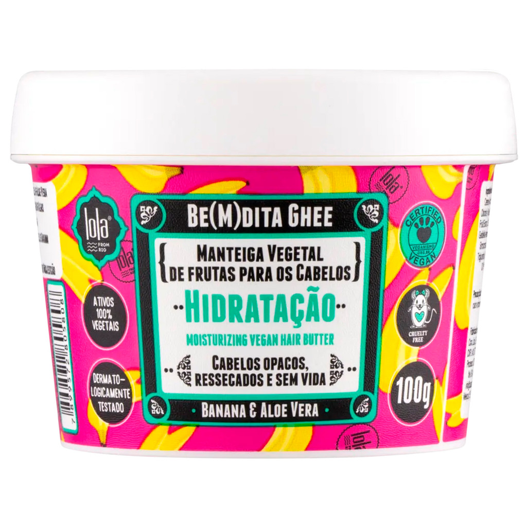 Máscara Hidratação Be(M)dita Ghee 100gr Lola Cosmetics — imagem 2 de 2
