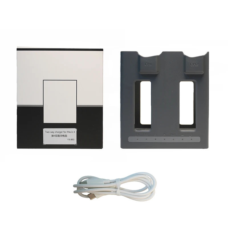 Mavic 4 Pro Bateria De Carregamento Rápido Duplo Canal Carregador Hub Power Bank Para DJI Drone Acessórios