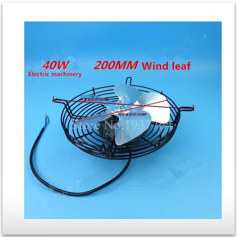 100 % Novo Para Bom Trabalho De Alta Qualidade motor De Geladeira 40W 220V freezer + Lâmina De Ventilador De Alumínio De