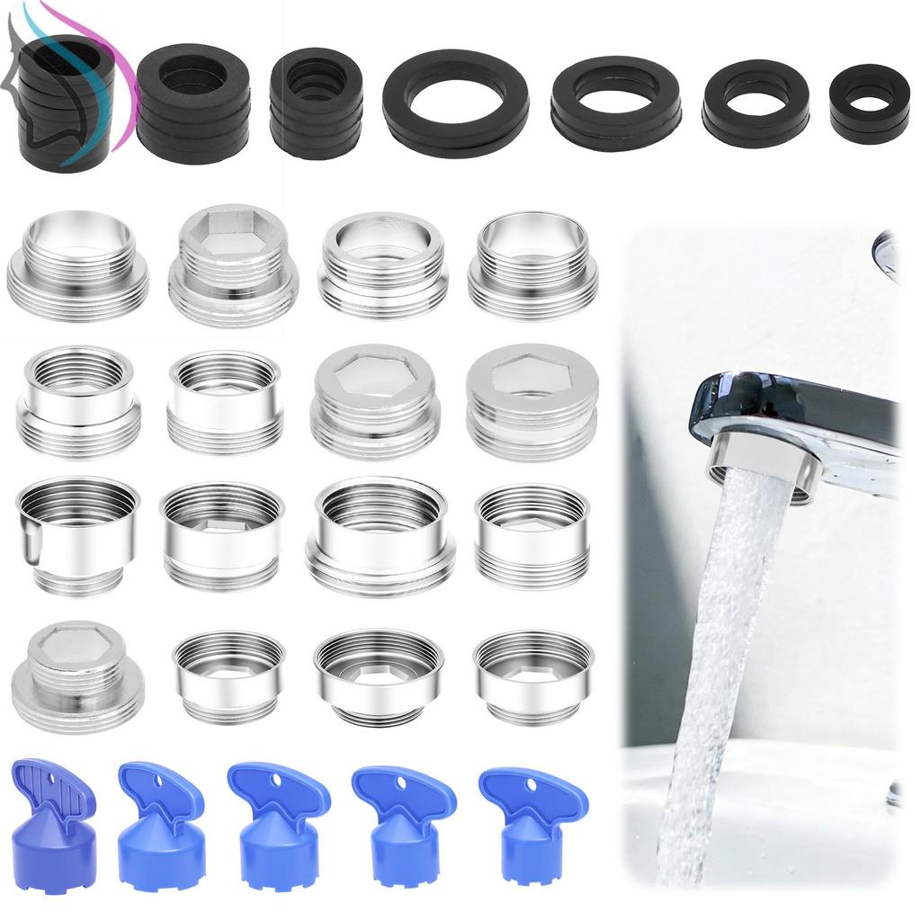 Adaptador De Torneira Com Anel De Borracha , Para Mangueira De Jardim , Purificador De Água , Aerador SHOPQJC6182