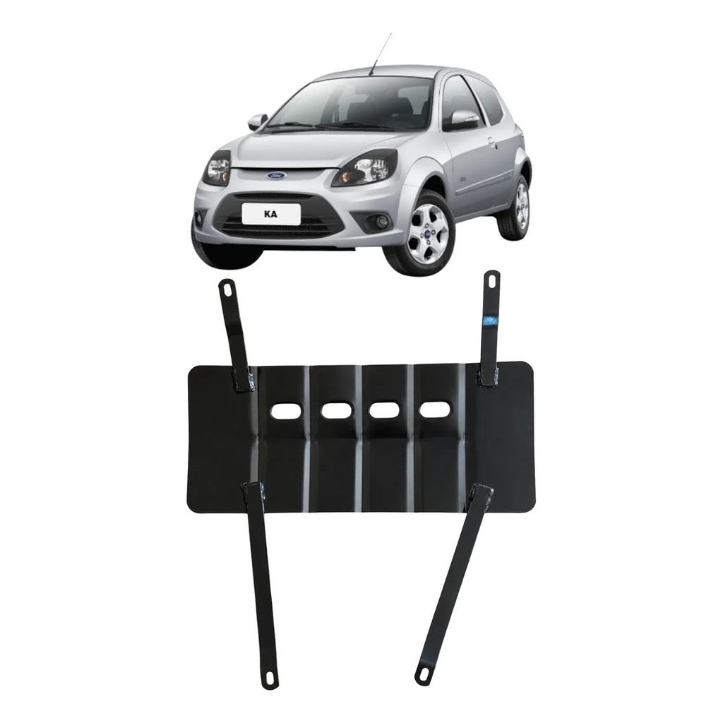 Protetor Carter Ford Ka Fly Pulse Tecno Class 1.0 1.6 Flex Reforcado Chapa 16 1,5mm 2008 2009 2010