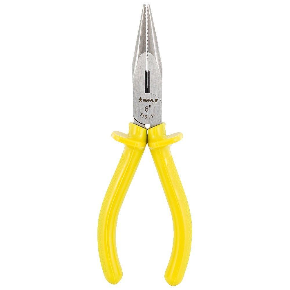 Alicate Bico Mayle Meia Cana Curto 6P Isolado Ref.119141M