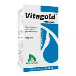 Vita Gold Fabiani Potenciado J.A Saude Animal 50ml