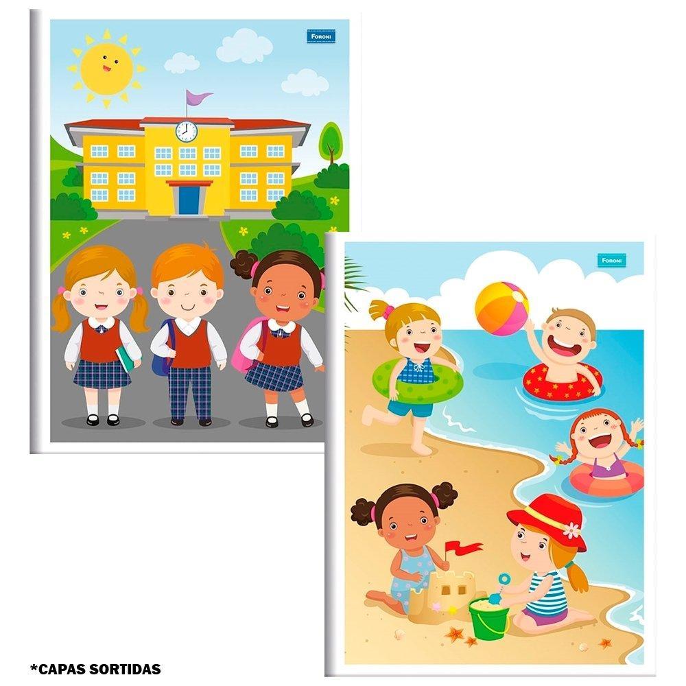 Caderno Brochurão Foroni 60 Folhas - Embalagem com 10 Unidades · foto 2
