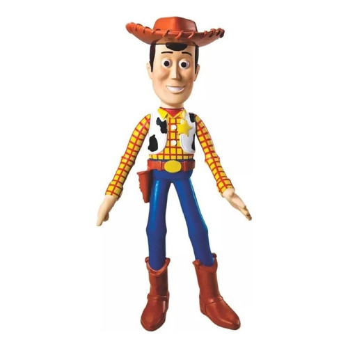 Boneco Woody Toy Story Vinil Líder Brinquedos Original Infantil Articulado
