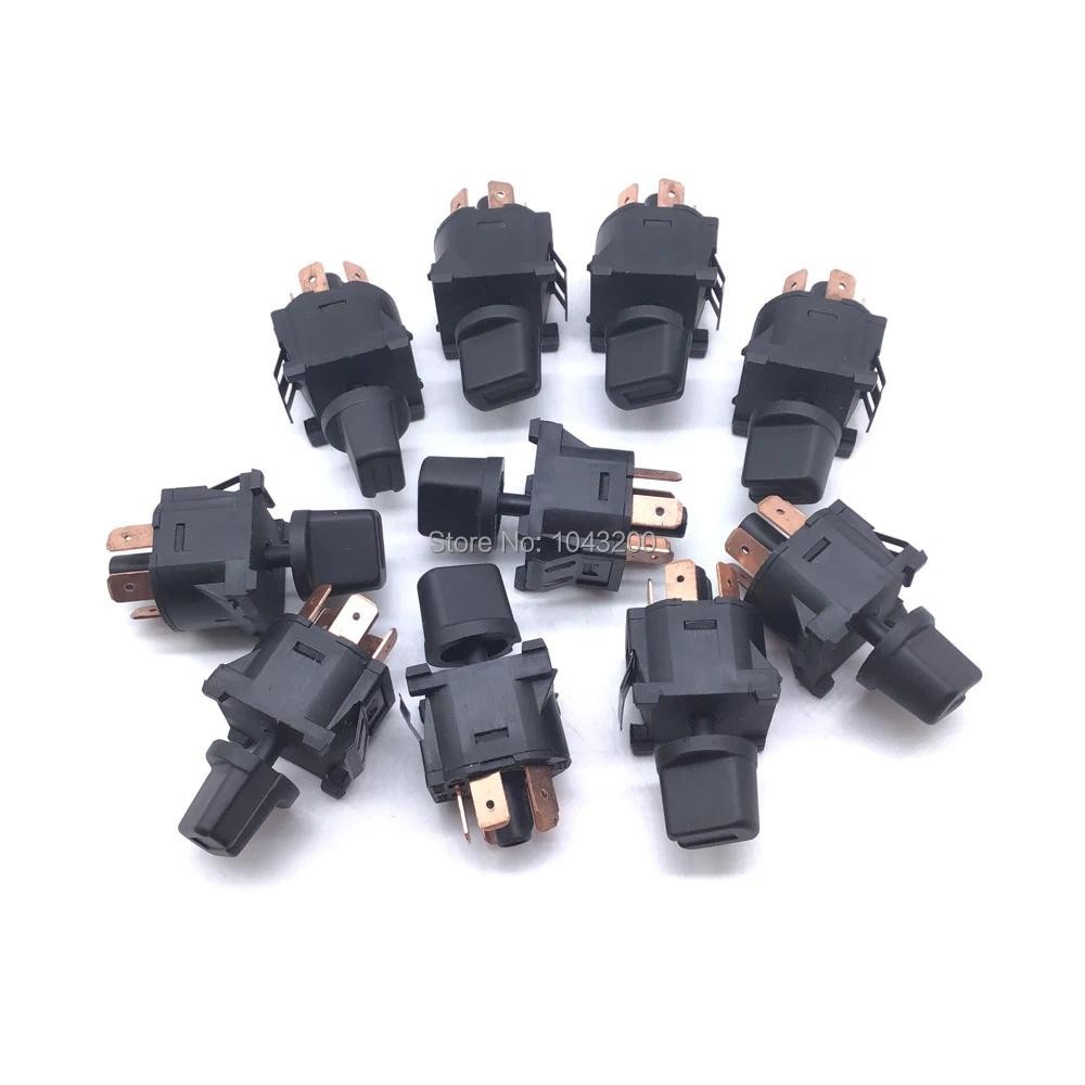 10 x Interruptor De Ventilador 0-1-2-3-4 Aquecedor Para Audi 80 Coupe VW Golf 1 2 Cabrio Polo Scirocco t3 Clima Passat 3