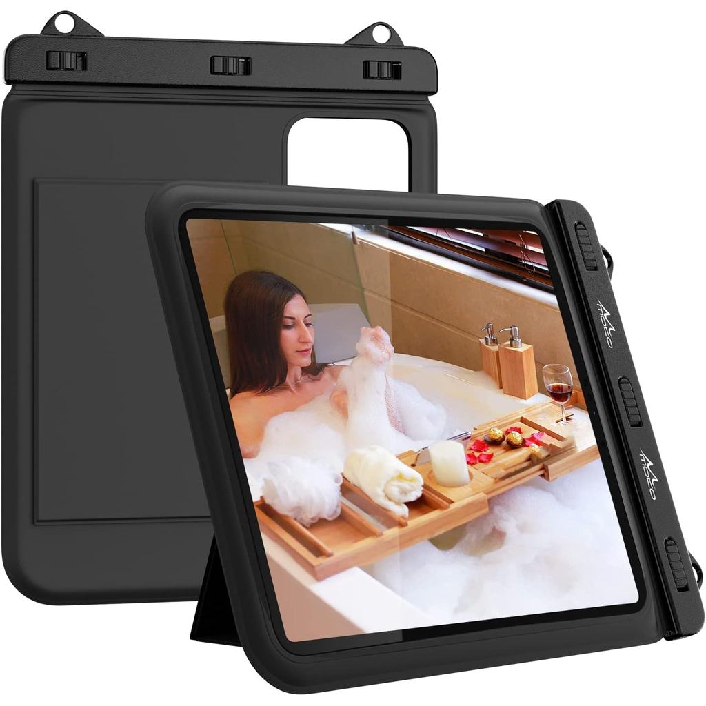 Capa Para Tablet À Prova D'água De PVC MoKo Compatível Com Fire HD 10 , iPad 10th , Samsung Galaxy Tab S6/S7 , Suporte B
