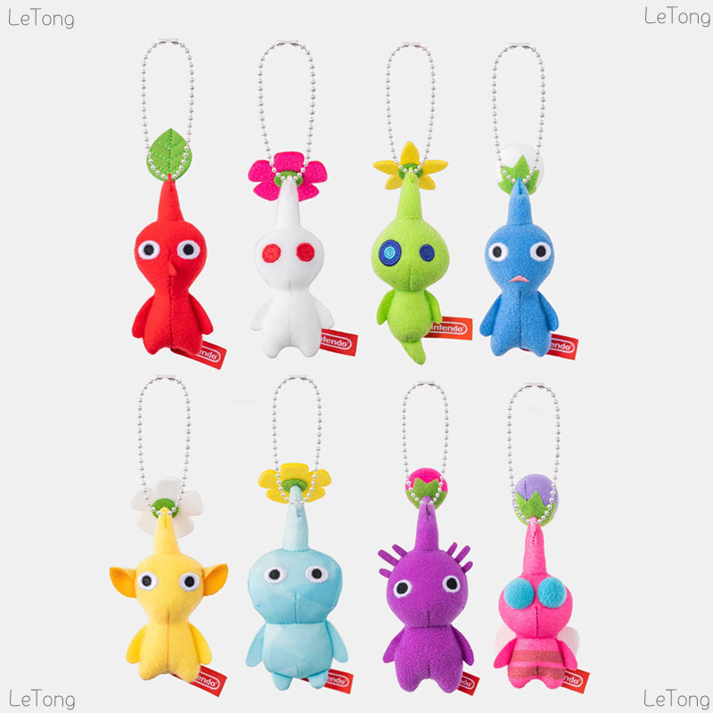 Ice Pikmin Odd Series Boneca de pelúcia Pingente Nintendo Game Merchandise Pikmin Chaveiro Pingente