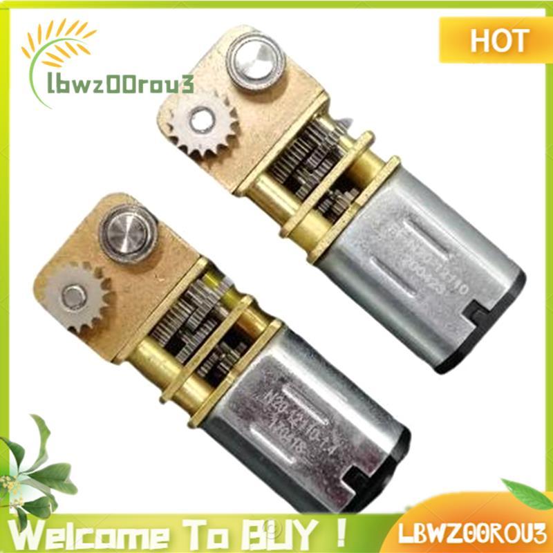 Mini Motor De Engrenagem N20 Ângulo Reto DC 3V 3.7V 5V Impressora 3D Caneta Redução Turbo Worm Impressão De Baixa Veloci