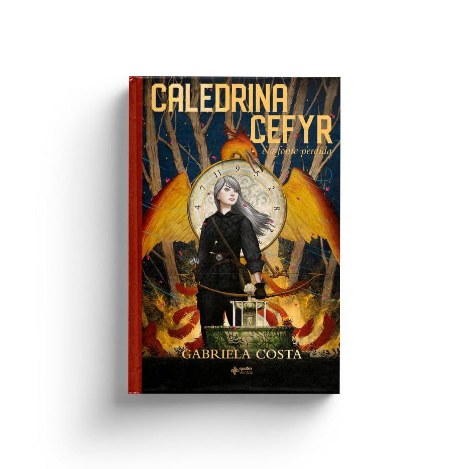 Caledrina cefyr e a fonte perdida | Capa Brochura | Gabriela Costa