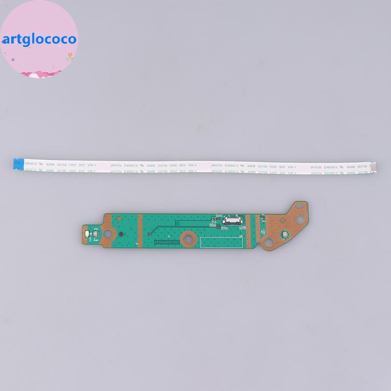 Artglococo Para Xbox Série X Adaptador De Fonte De Alimentação Botão Liga/Desliga Placa Interruptor Peças Reposição Cabo