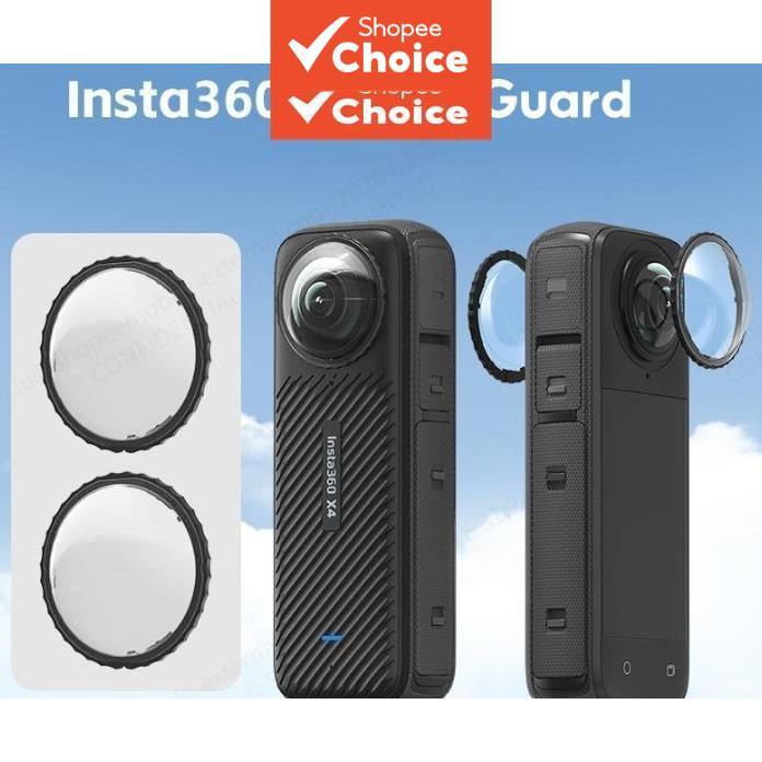 Para Tampa de Lente Insta360 X5 X4 Capa Protetora Anti-Risco Acessório para Câmera