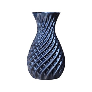 Vaso Decorativo Geométrico Espiral Paramétrico 25cm