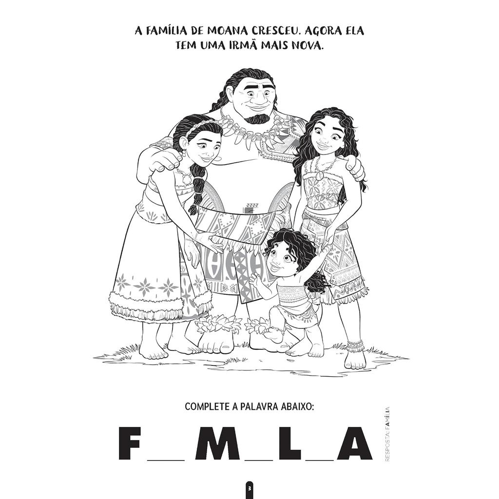 Colorir com Atividades Educativas Disney | Moana 2 — imagem 2 de 2