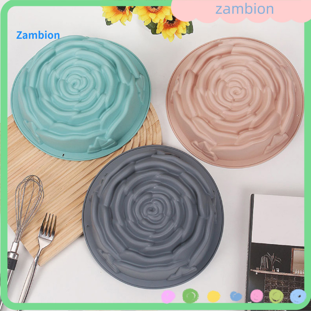 Biscuit Silicone Mold Food Grade Cake Non-stick Baking for Birthday Cakes Chocolate Jelly Bread Cream Microwave Refriger