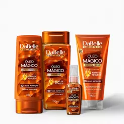 Kit Nutrição Intensa Óleo Mágico DaBelle Hair – 4 Produtos