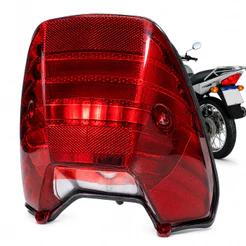 Lanterna Completa Para Cg Titan 150 2004 2005 2006 2007 2008 Com Lampada Da Pra Titan150