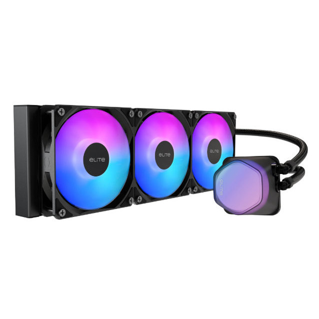 Water Cooler Cooler Master Elite Liquid 36Cm Preto Argb - Elw-D36m-A21da-R1🔥