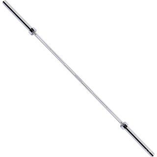 Barra olímpica Fitvids de 2 polegadas, adequada para levantamento de peso e powerlifting, suporta 700 libras, diâmetro d