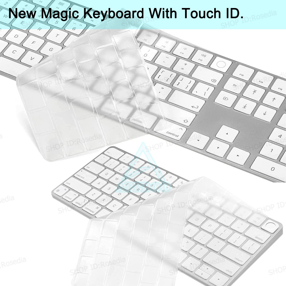NEW 2021 Magic Transparent US Keyboard Cover A2449 A2450 A2520 A1843 For Apple i