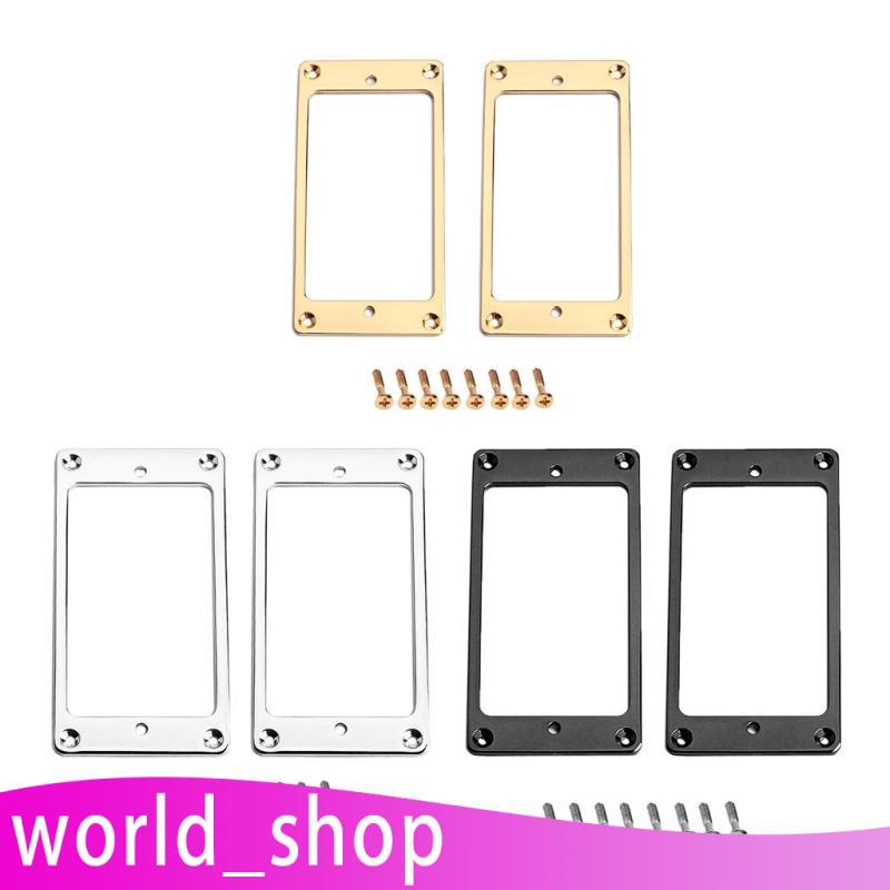 [World_shop] 2 Peças De Anel De Montagem De Estrutura De Captador Humbucker Para Guitarras Elétricas LP Les Paul