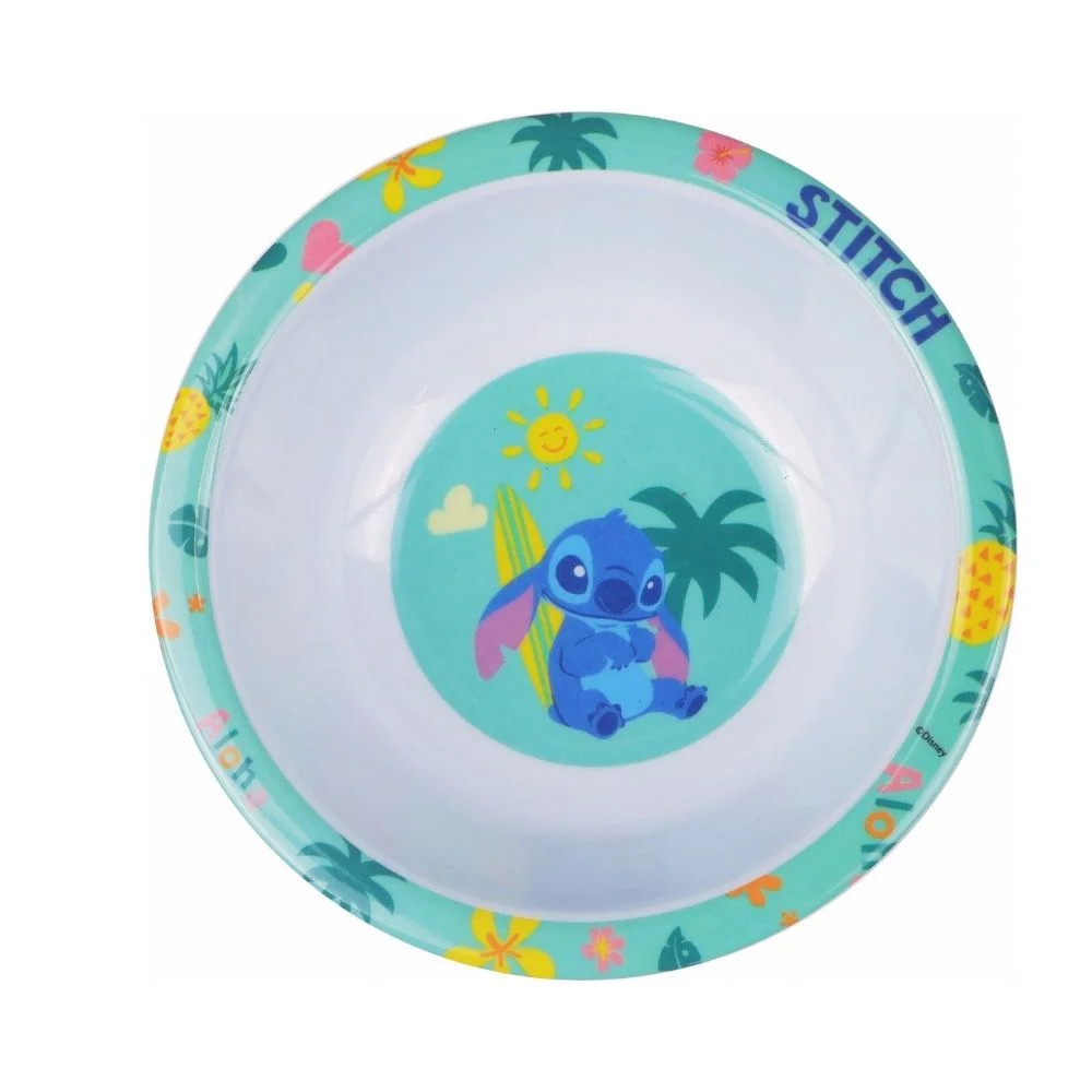 Bowl Infantil Refeição Disney Stitch Melamine 16cm em Oferta na Shopee