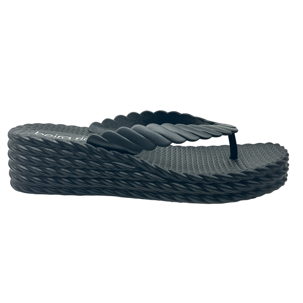 Chinelo Tamanco Casual Anabela Confortavel Beira Rio 8561.100