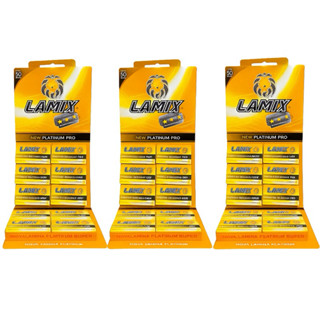 Lamix Platinum Cartelas Lâminas inteiras 50/100/150 unidades em Oferta na Shopee