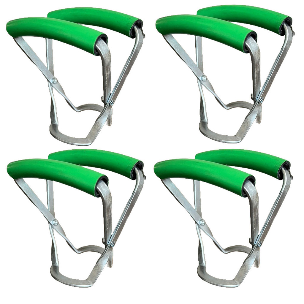 4 Alça Pegador Galão Garrafão De Água 10 E 20 Litros Oferta. VERDE