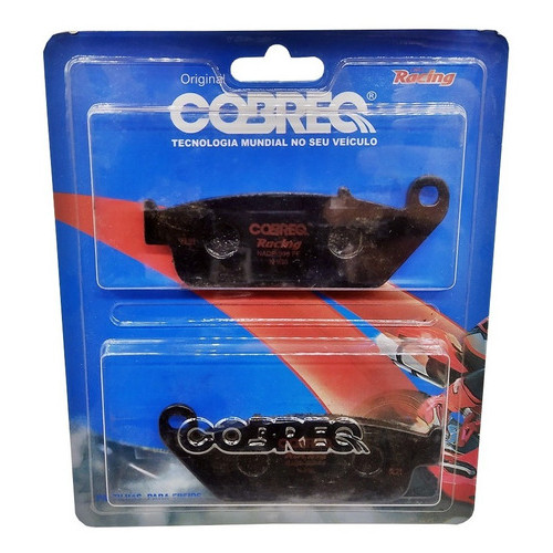 PASTILHA FREIO COBREQ ( N-930 ) CB250 TWISTER / CB500 / CB600 HORNET / NC700 750 / CB650 / Z750