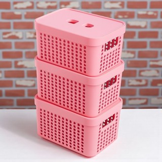 Kit 3 Caixas Organizadoras 2L – Compactas, Multiuso, Transparentes e Empilháveis – Casa e Escritório em Oferta na Shopee