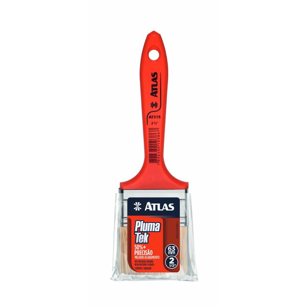 PINCEL TRINCHA PARA PINTURA  AT315 2 1/2 POLEGADAS - ATLAS
