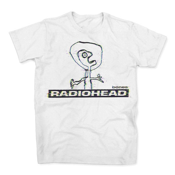 [Camiseta Premium em Algodão Puro]GXG Camiseta Algodao Radiohead Banda de Rock Bandas Musica Thom Yorke Alternativo Indi