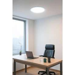 Painel Plafon Led 24w Redondo Embutir 6500k Branca