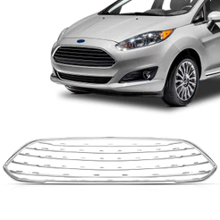 Kit Friso Grade Dianteira New Fiesta 2014 2015 2016 2017 Cromado